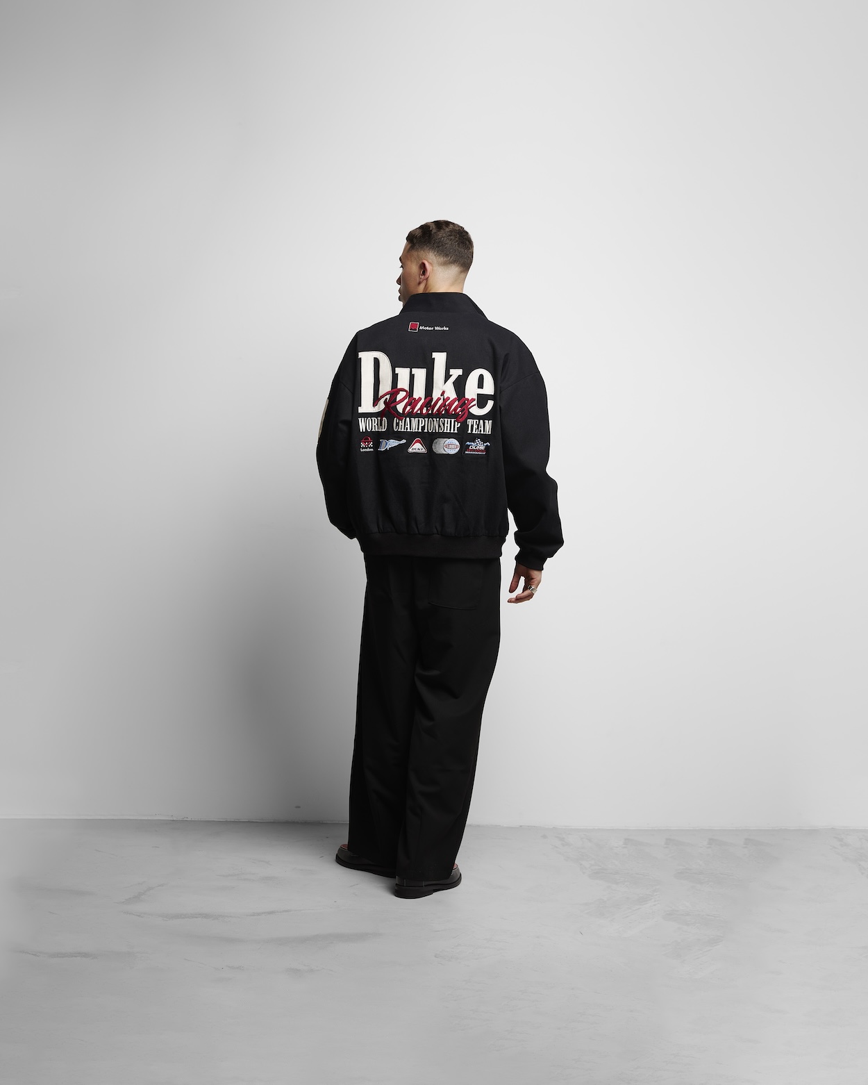 Duke Racing World Championship Vintage Black Jacket & DUKE + DEXTER