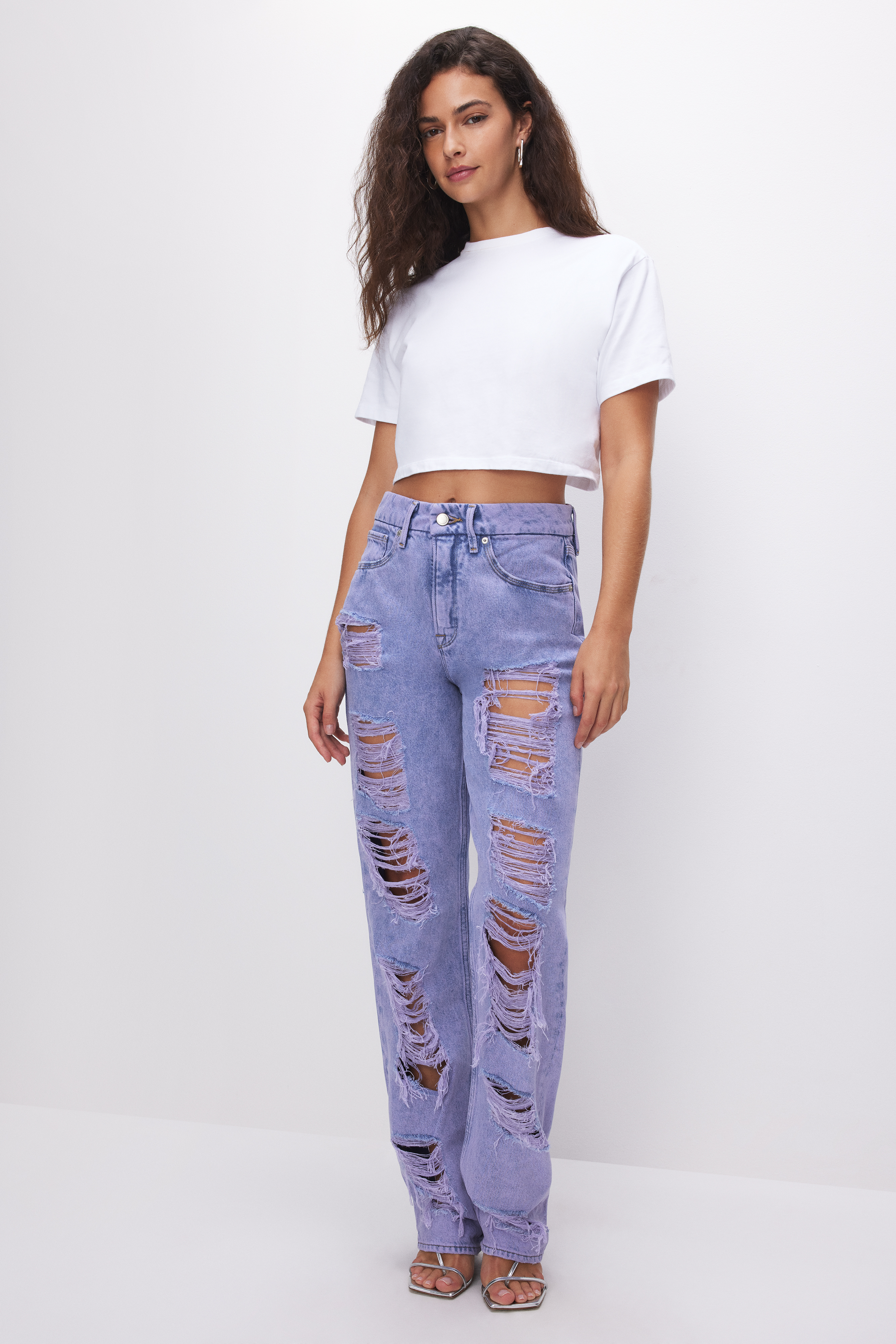 Styled with GOOD '90s RELAXED JEANS | PURPLE HAZE 001
