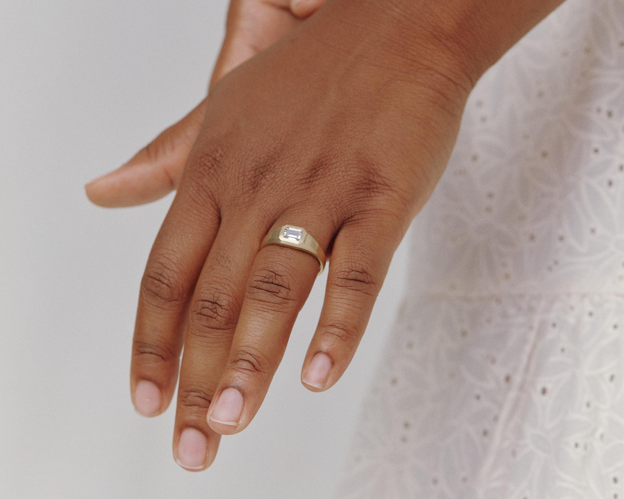 The Emerald Diamond Signet