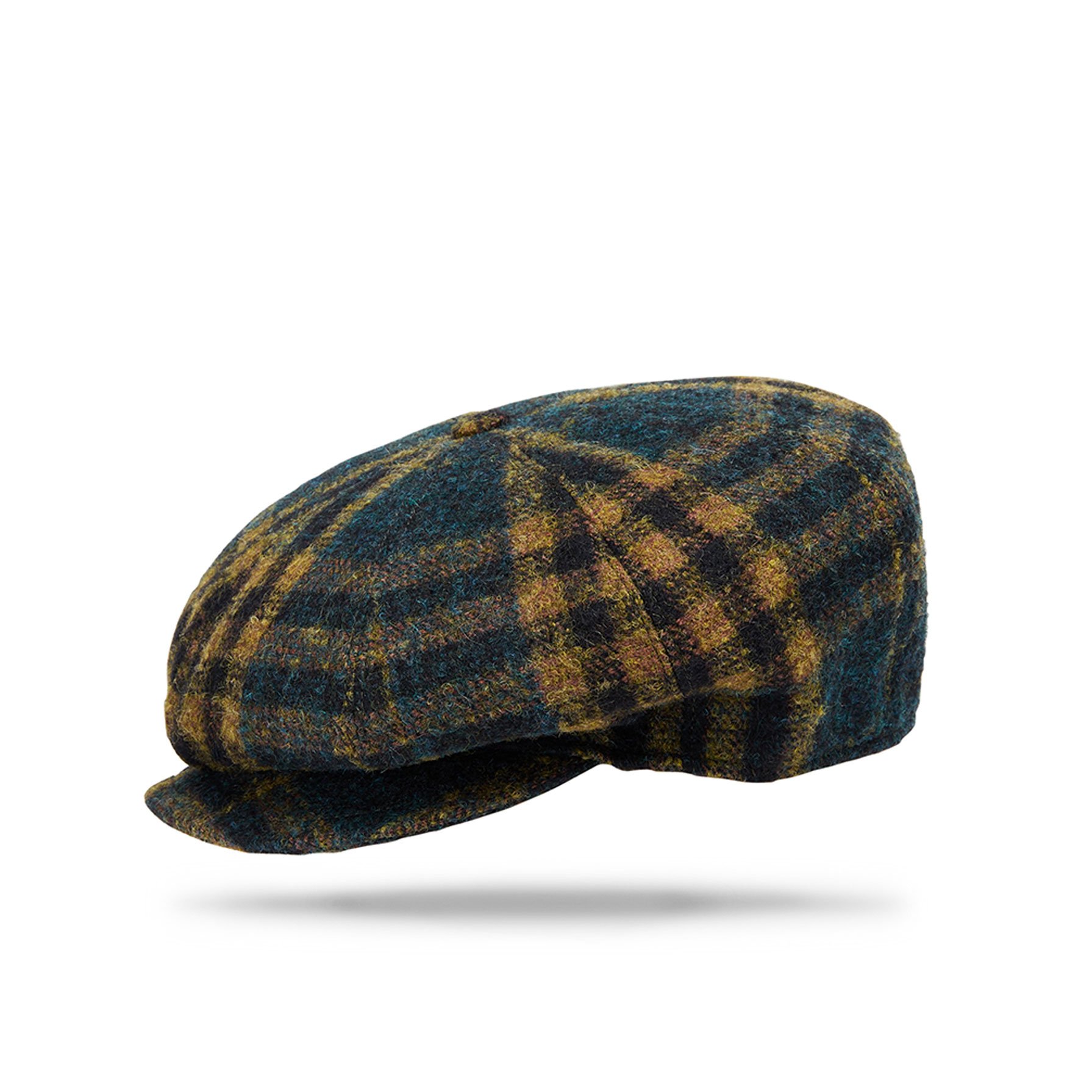 Wool Apple Jack  Blue/yellow pattern W
