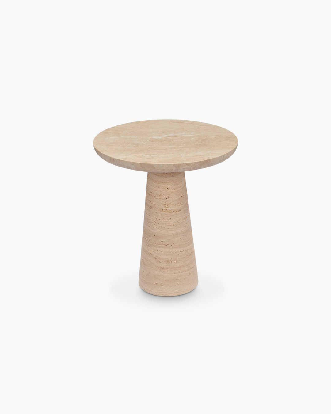 Travertine Kora Side Table