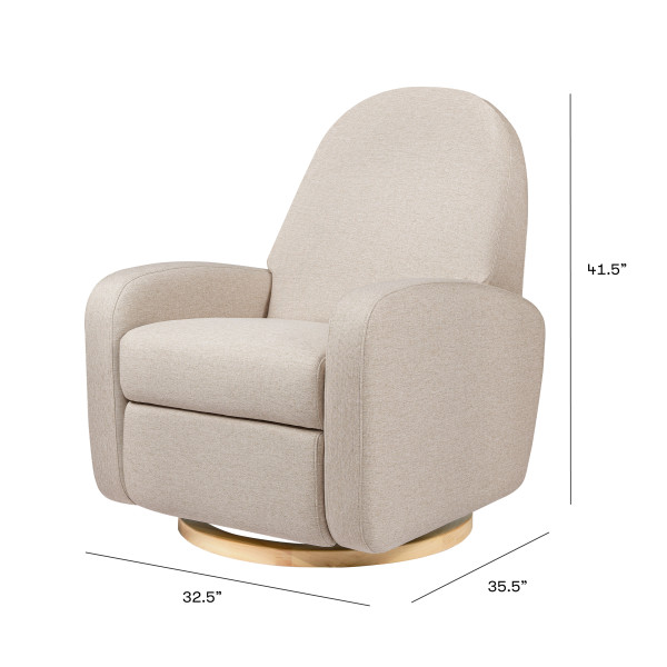 Ninette swivel reclining sales glider