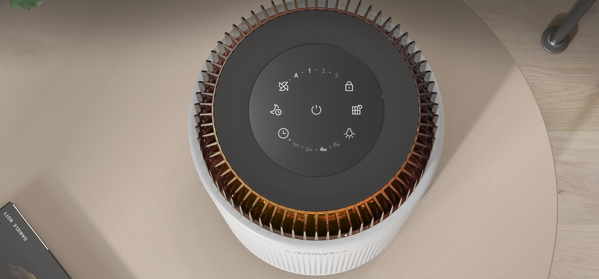 Airmega 100 has filter replacement indicator