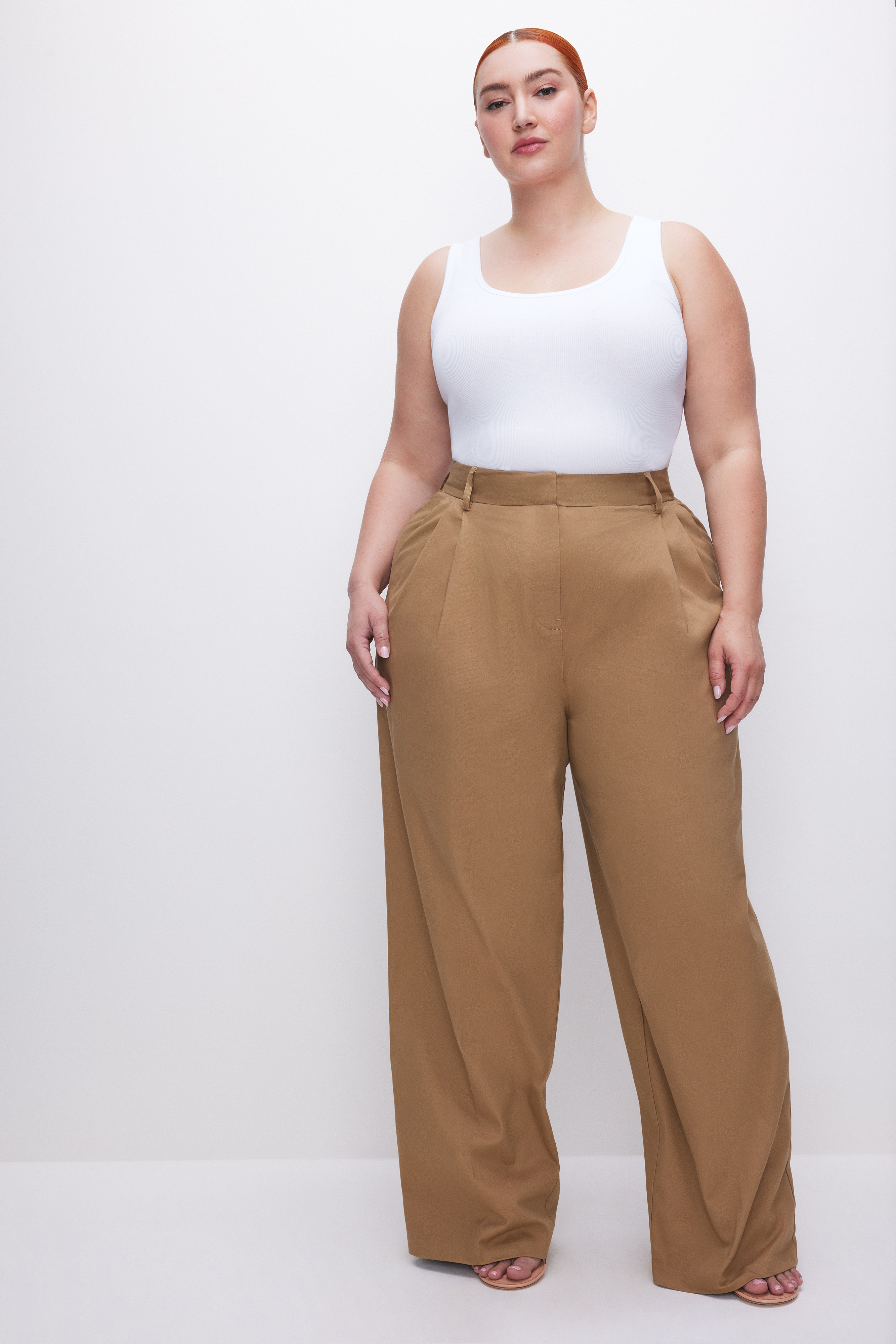 Styled with GOOD '90S PLEATED TROUSERS | GOOD KHAKI01
