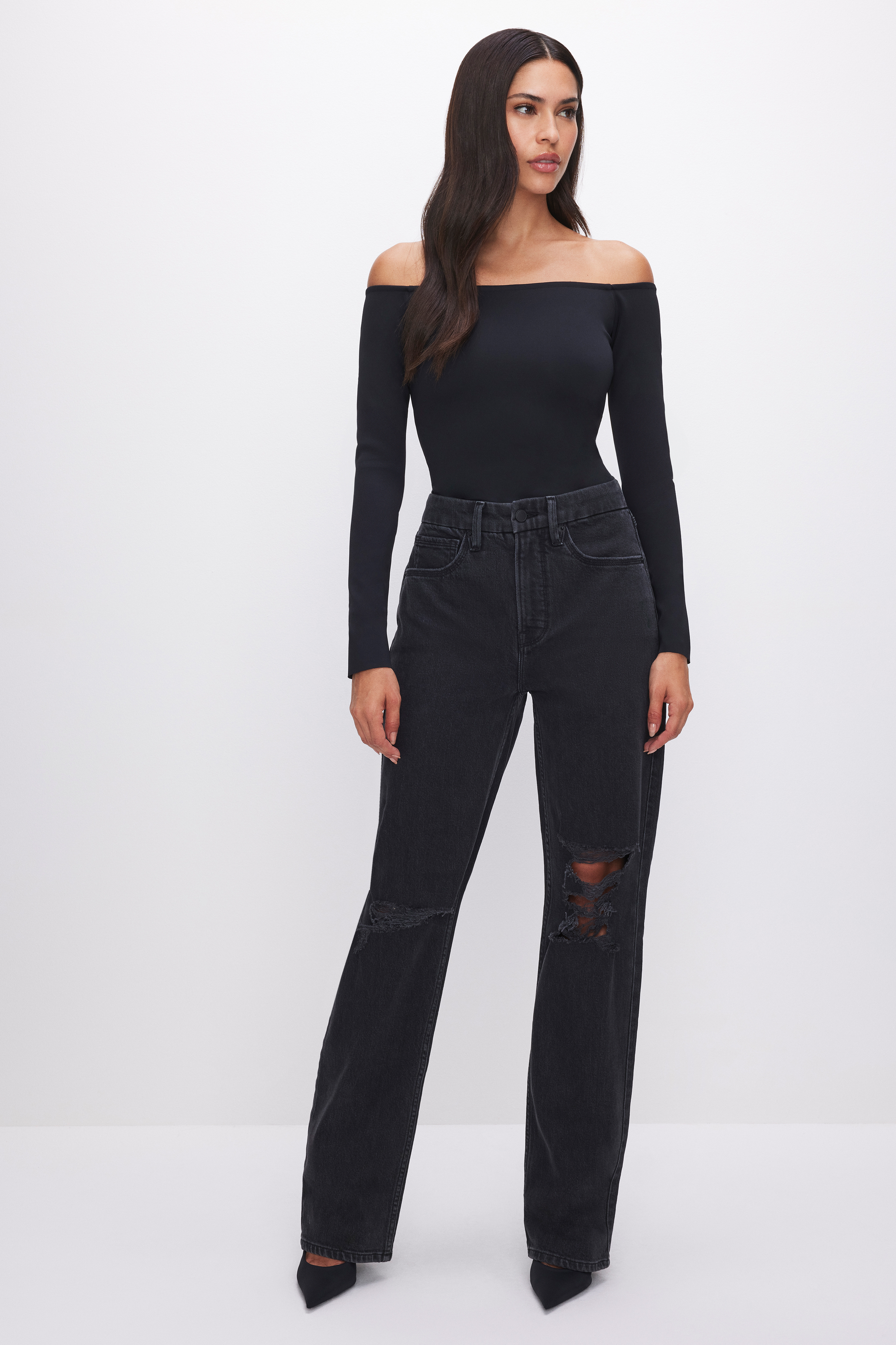 GOOD \'90s RELAXED JEANS | BLACK278 - GOOD AMERICAN