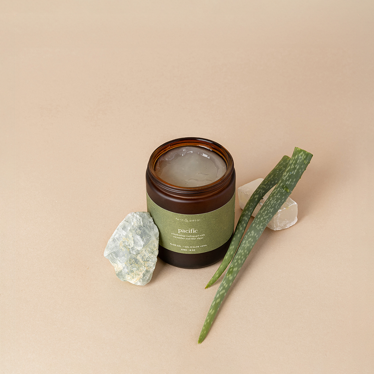 Pacific | Rejuvenating All-Natural Aloe Blend Gel | Fern & Petal