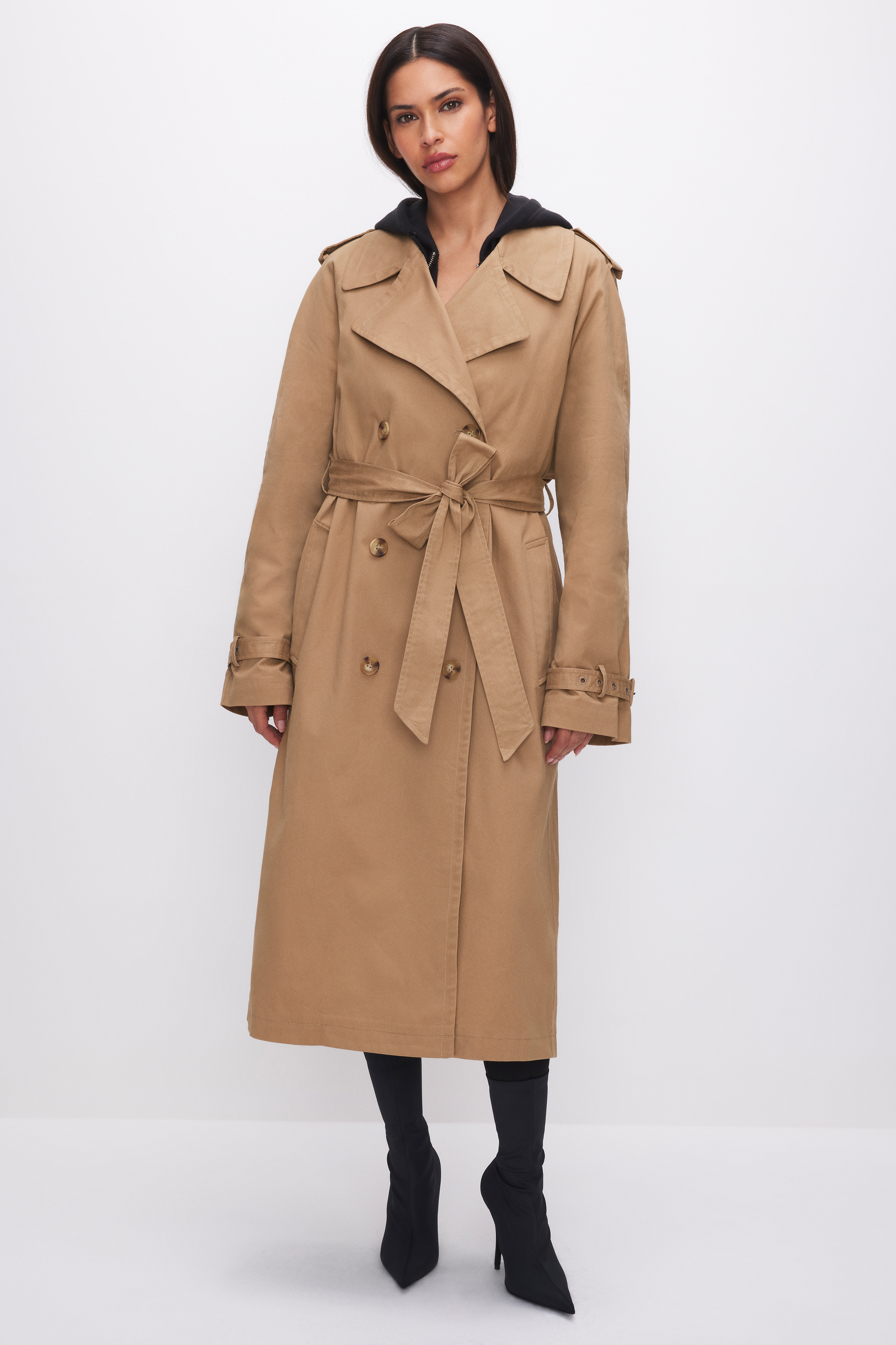 Cotton classic trench coat - Women
