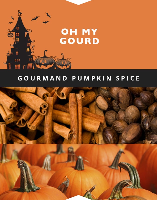 Collage for Oh My Gourd 3-wick 14oz Jar Candle