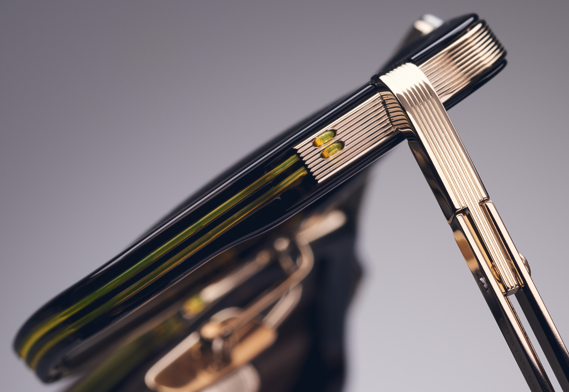 DITA MACH-SEVEN TITANIUM INLAY FRAME WITH PRESS LINE DETAIL