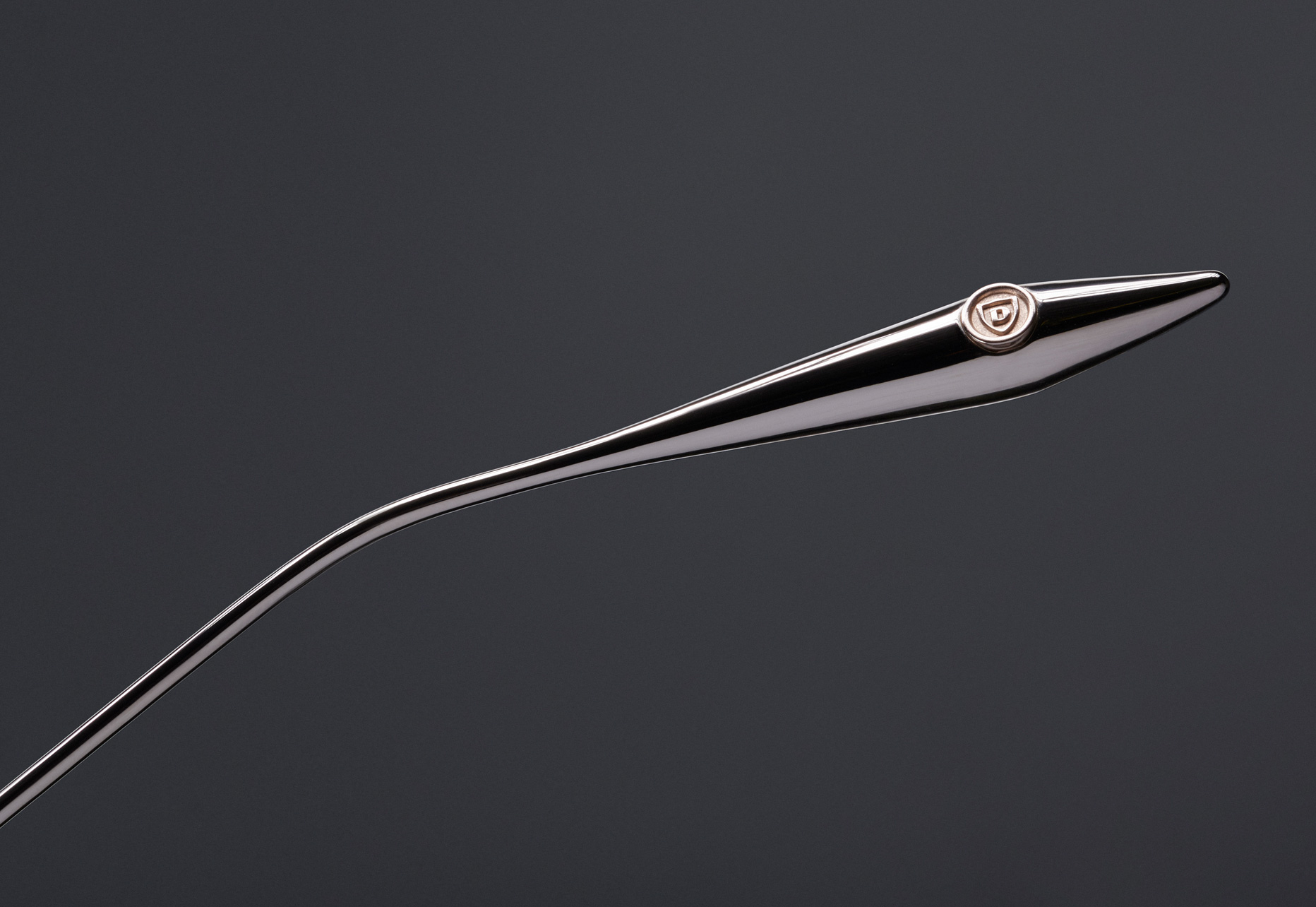DITA MODDICT TITANIUM SPEAR POINT SCULPTED TEMPLES