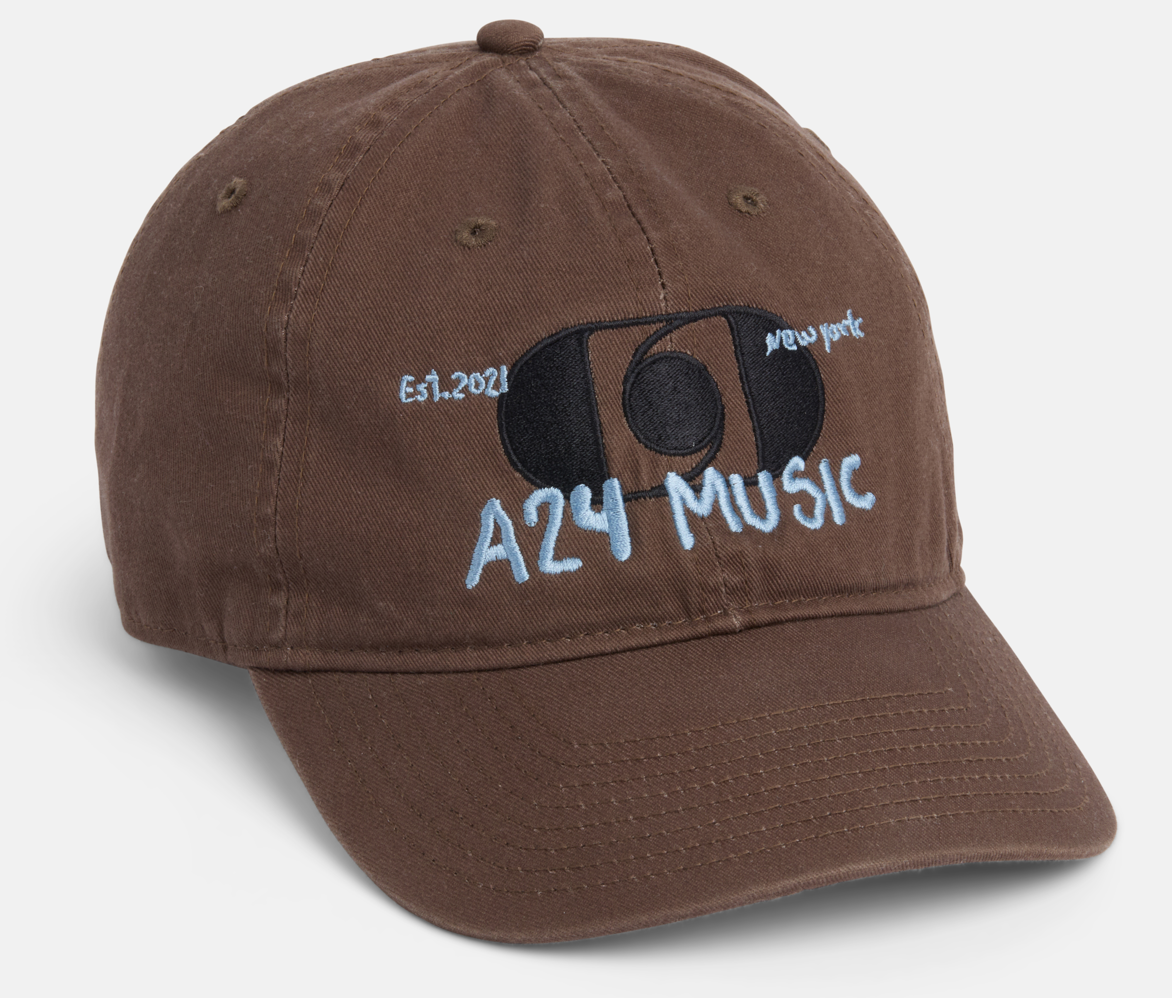 Brown A24 Music Hat