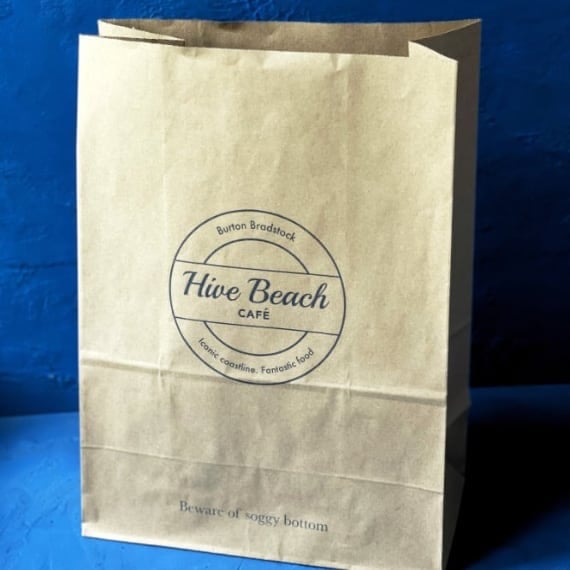 Printed Bags for Retail - Hive Beach Cafe