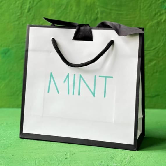 Printed Bags for Retail - Mint