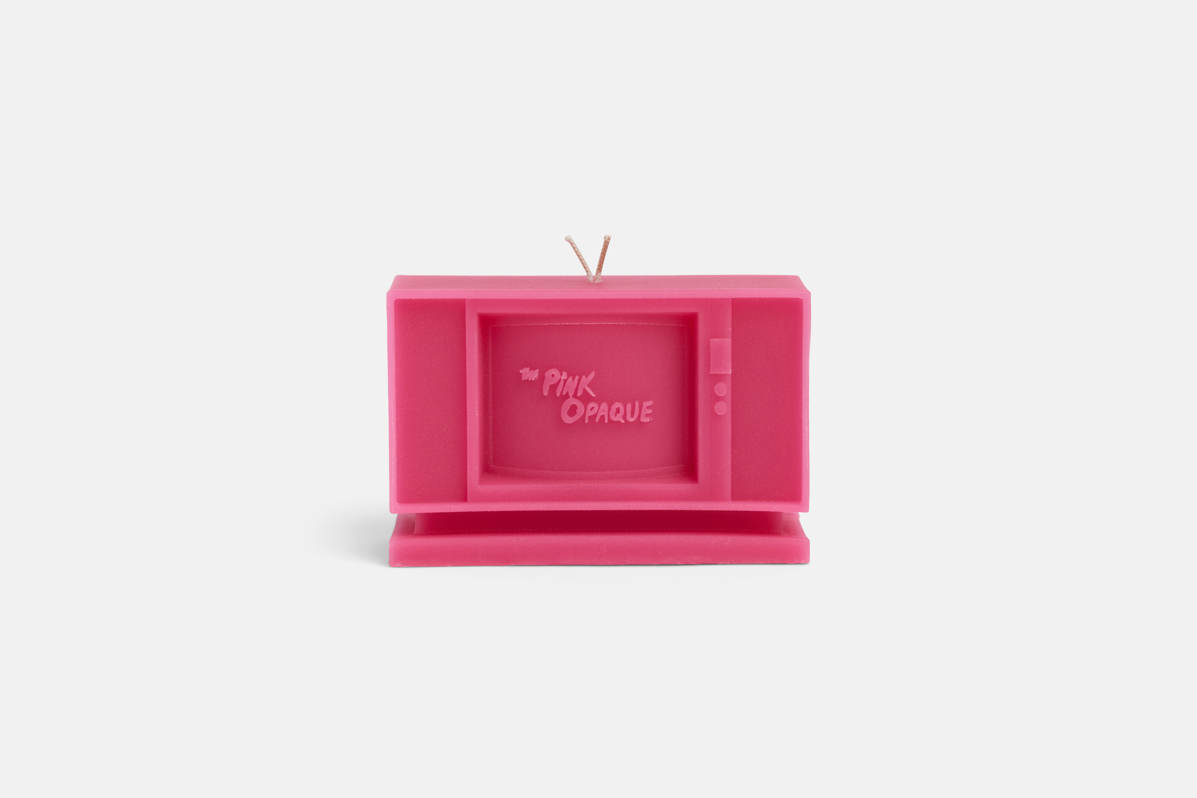 The Pink Opaque Candle – A24 Shop