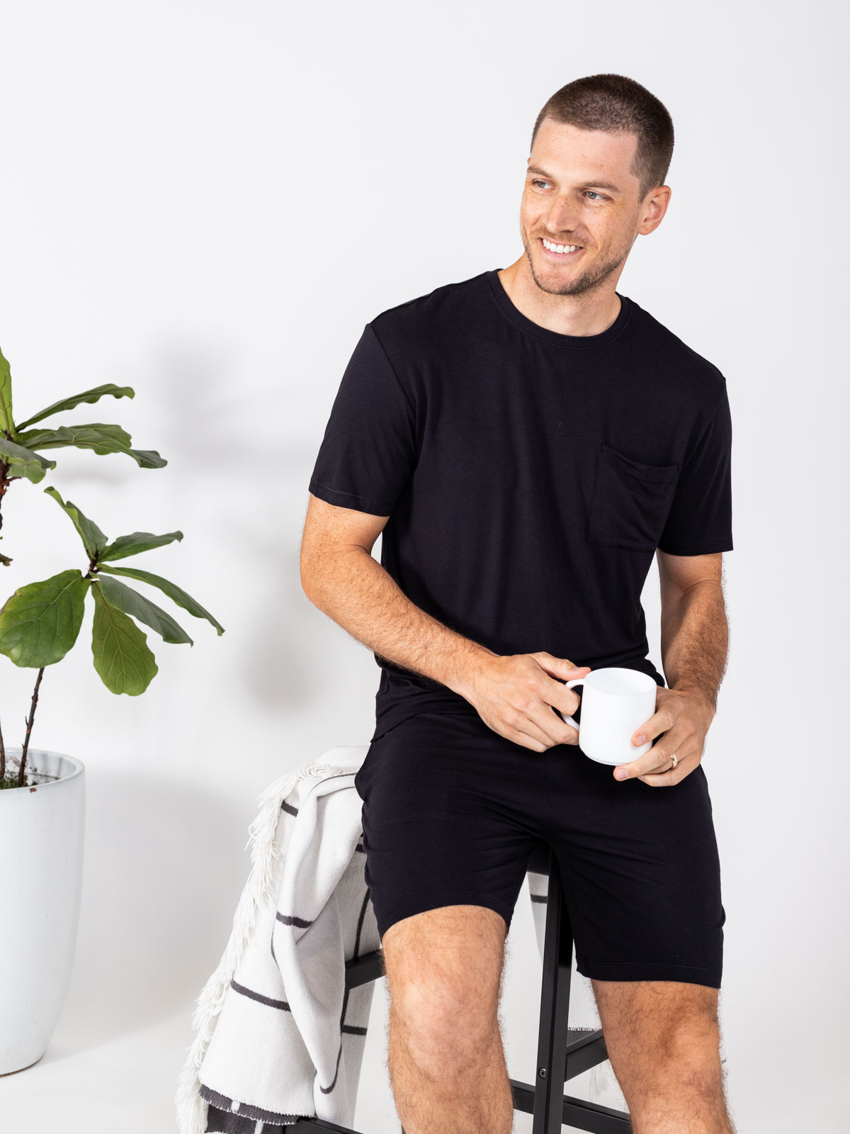 Bamboo Silk Short Sleeve Sleep Shirt tasc performance
