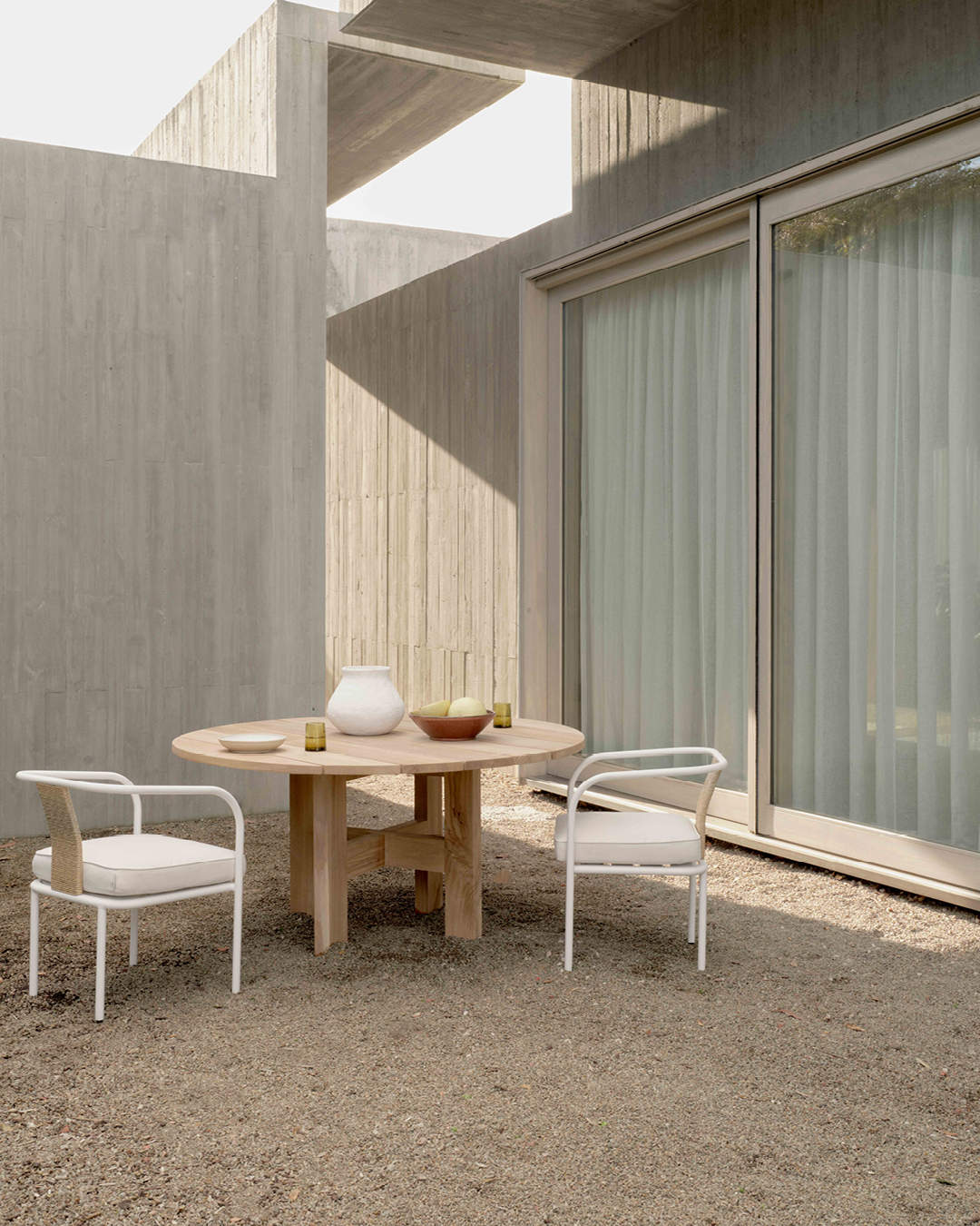 Outdoor Palm Dining Chair