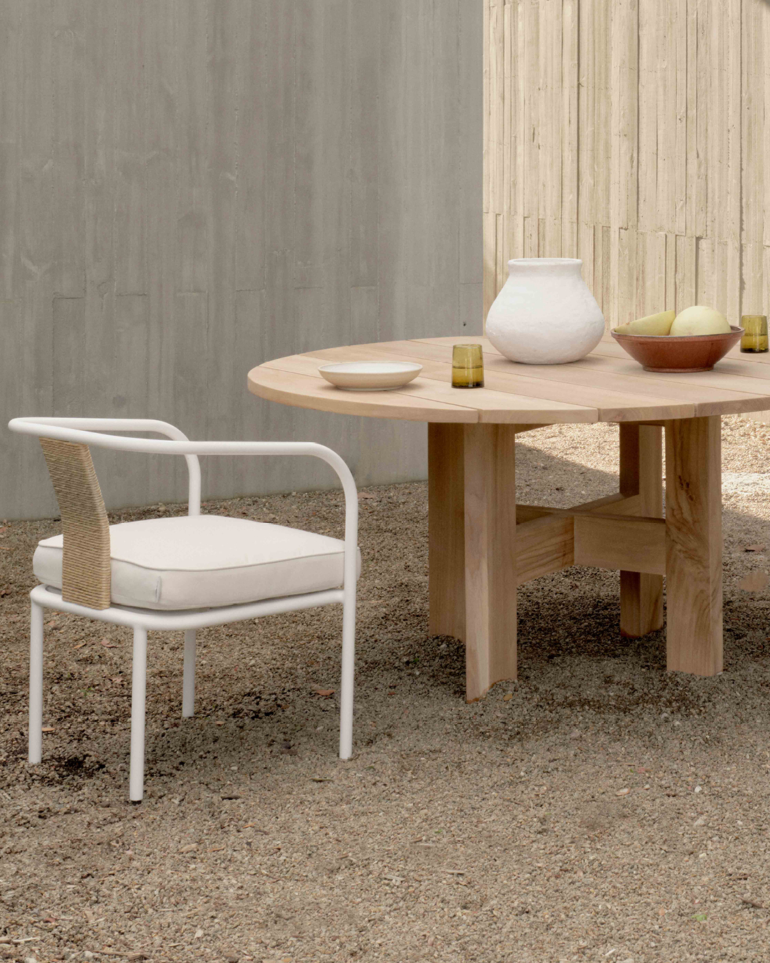 Outdoor Palm Dining Chair