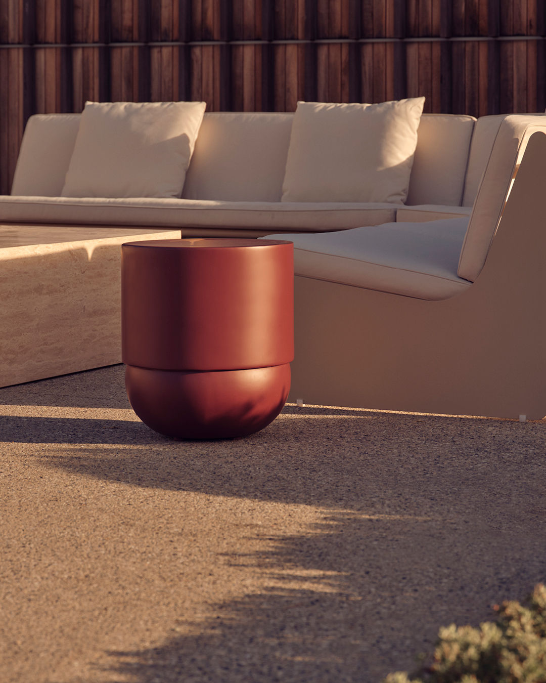 Outdoor Mason Side Table