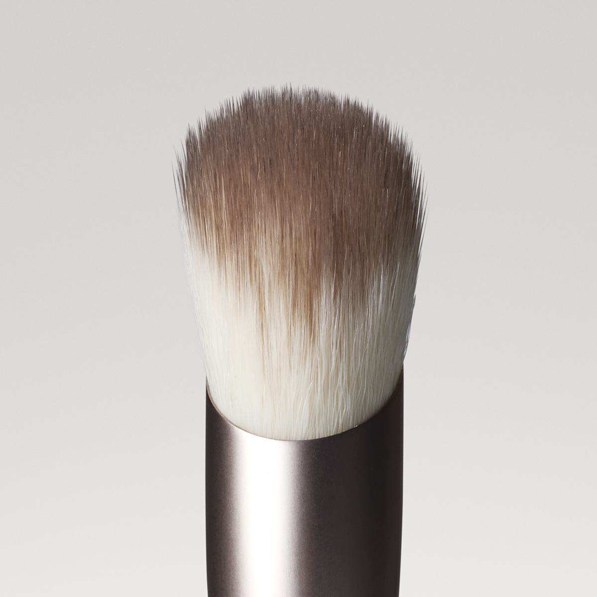 Close up image of the bristles on the Rose Inc Number 2 Blush Brush