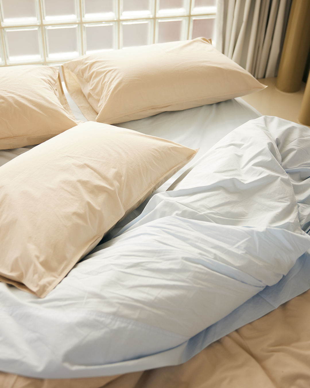 Washed Cotton Fitted Sheet