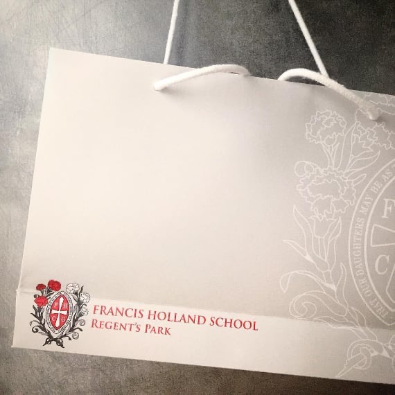Printed School and University Bags - Francis Holland School