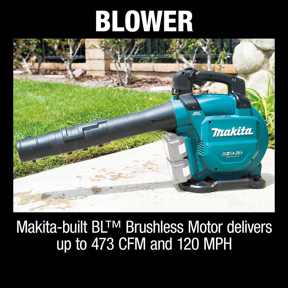 36V LXT Brushless Blower with Vacuum Attachment Kit (Tool Only)