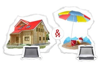 à domicile et à l'extérieur