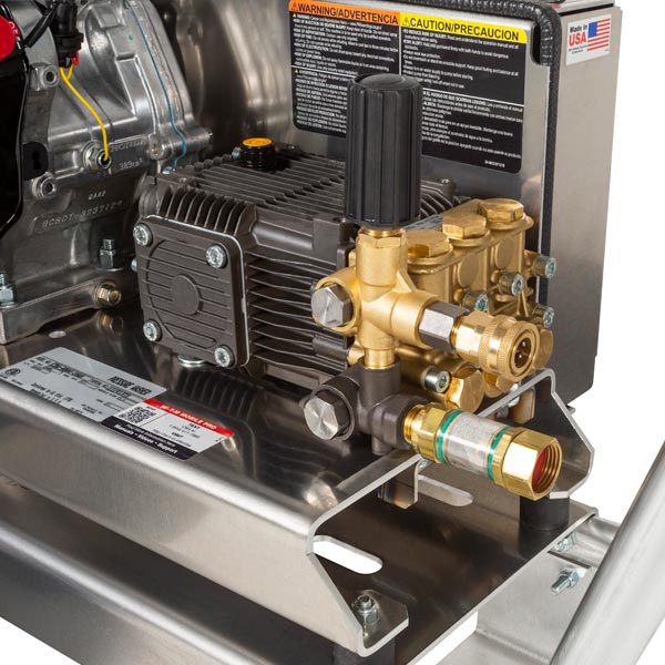 3500 PSI @ 3.7 GPM Belt Drive Honda GX390 Gas Pressure Washer w/ AR Pump (CBA Series)