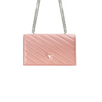 SAC JAY ORIGINAL - CUIR PÊCHE PASTEL MATELASSÉ