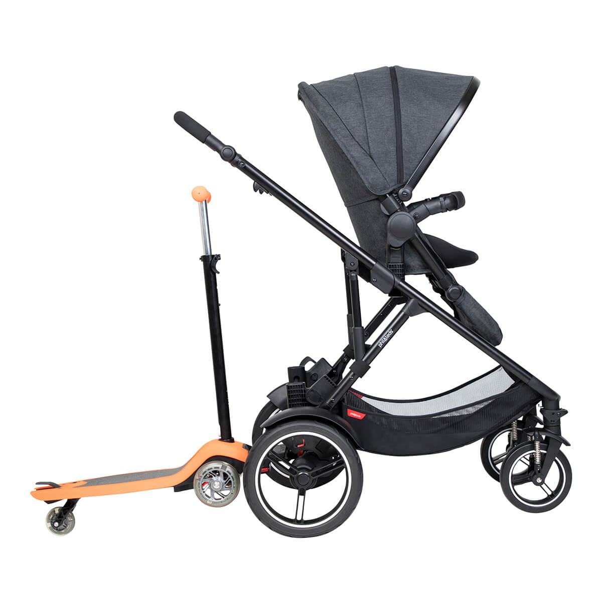 voyager™ our 4-wheel pram for 1 or 2 kids | phil&teds®