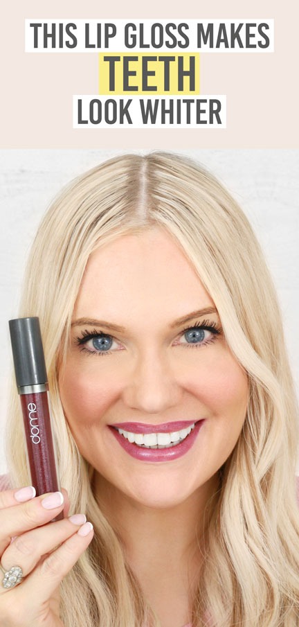 Dome Beauty Hydralust Lip Gloss in Frida - Beauty and the Boutique - This lip gloss makes teeth look whiter