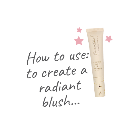 How to use: to create a radiant blush