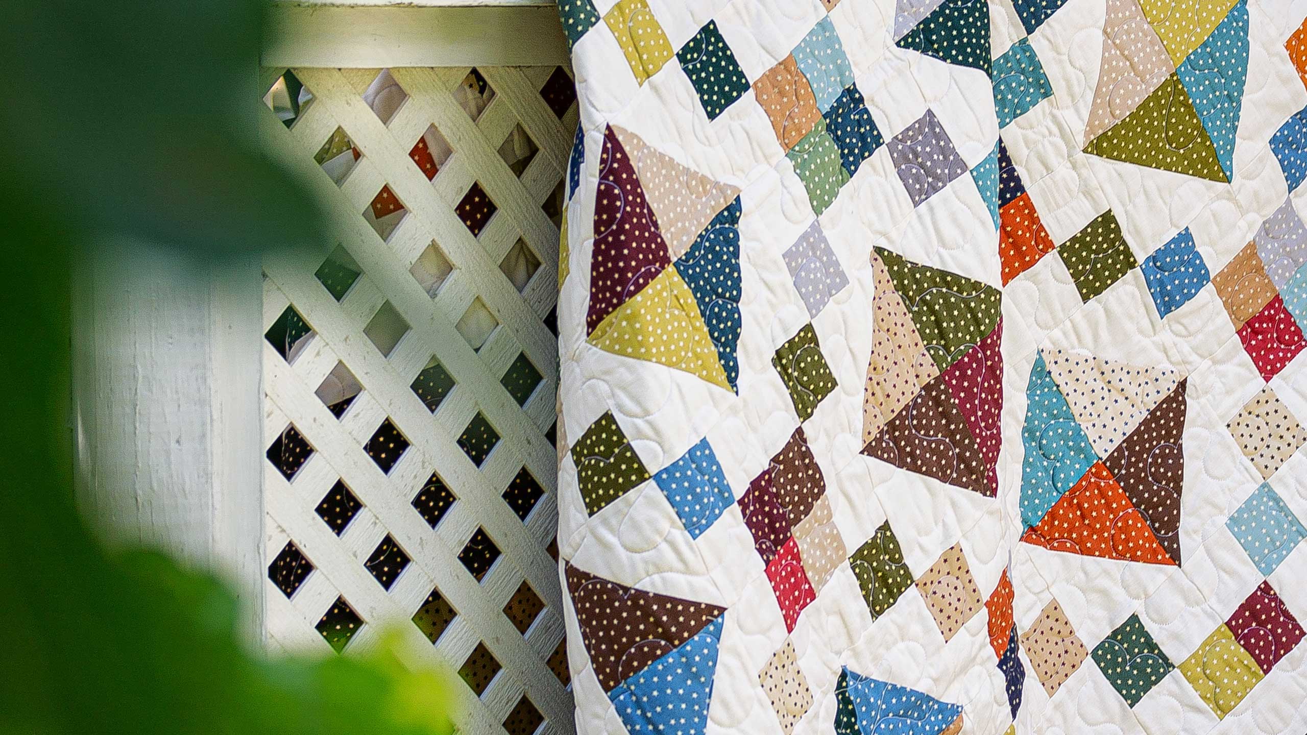Diamond Chain Quilt Tutorial