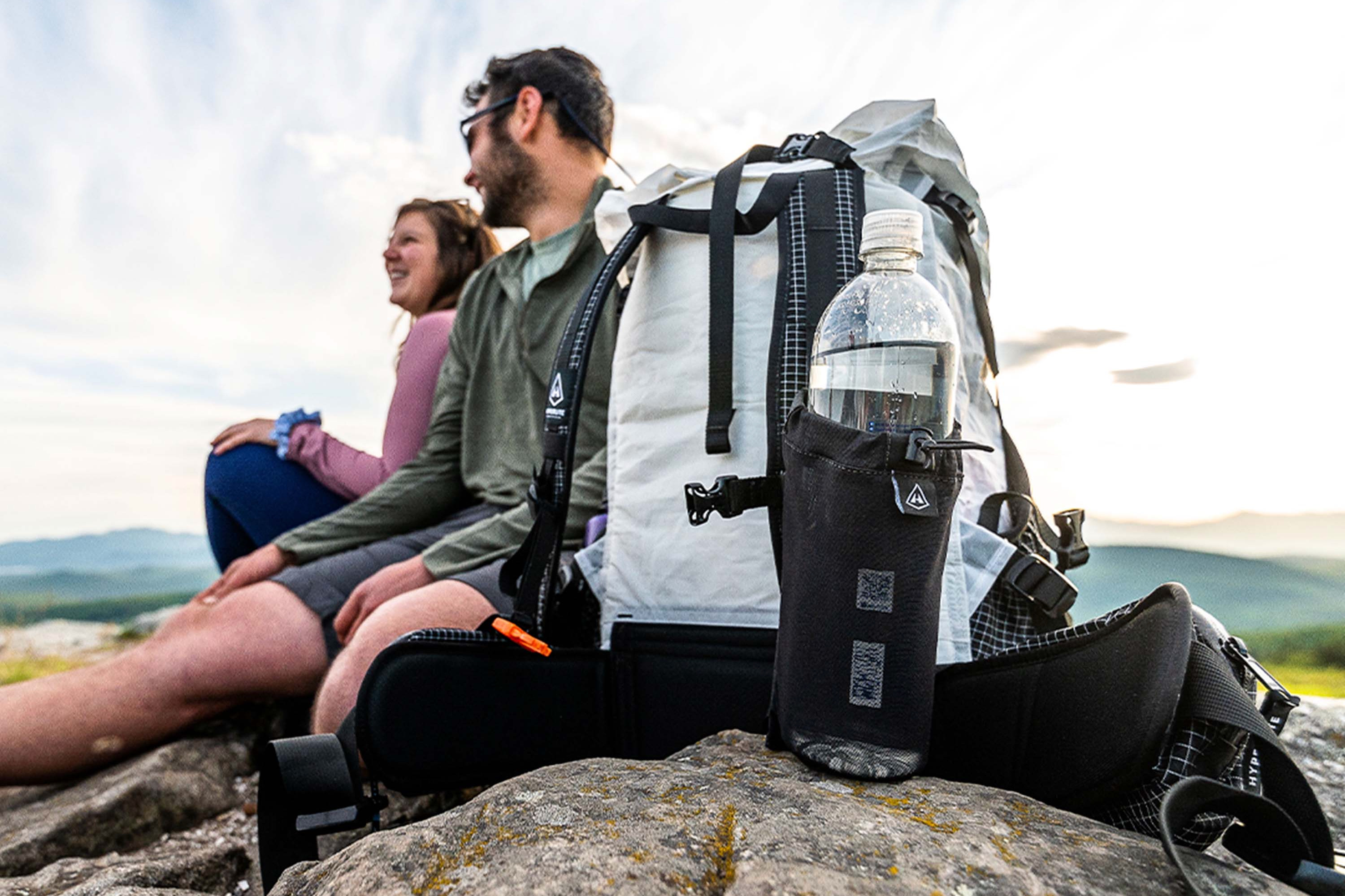The Hyperlite Mountain Gear Bottle Pocket Backpack Water Bottle 