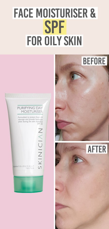 Skinician Purifying Day Moisturiser SPF 30 – Beauty and the Boutique - Face moisturiser & SPF for oily skin