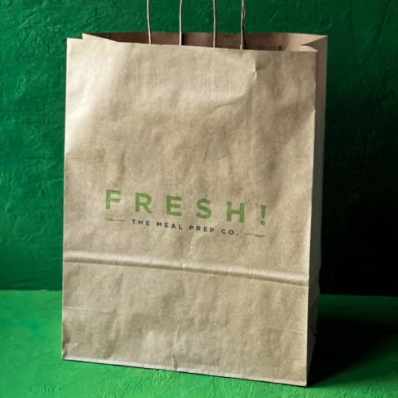 Printed Bags For Artisan Food & Farmers Markets - Fresh