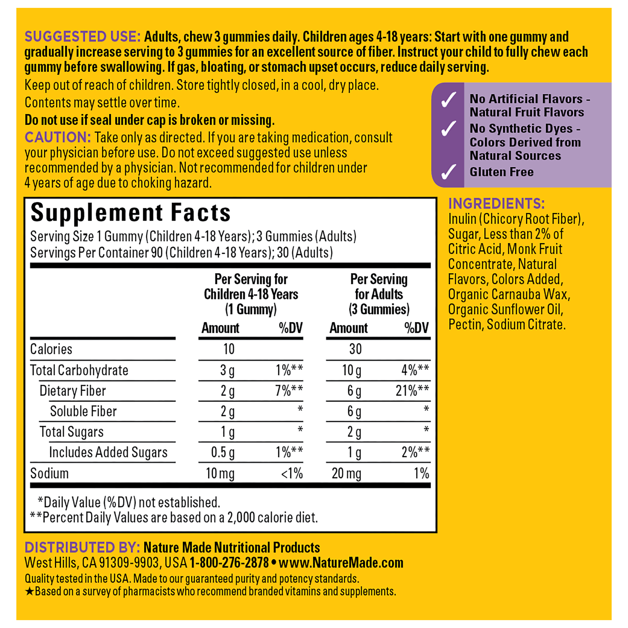 Product Ingredients Callout