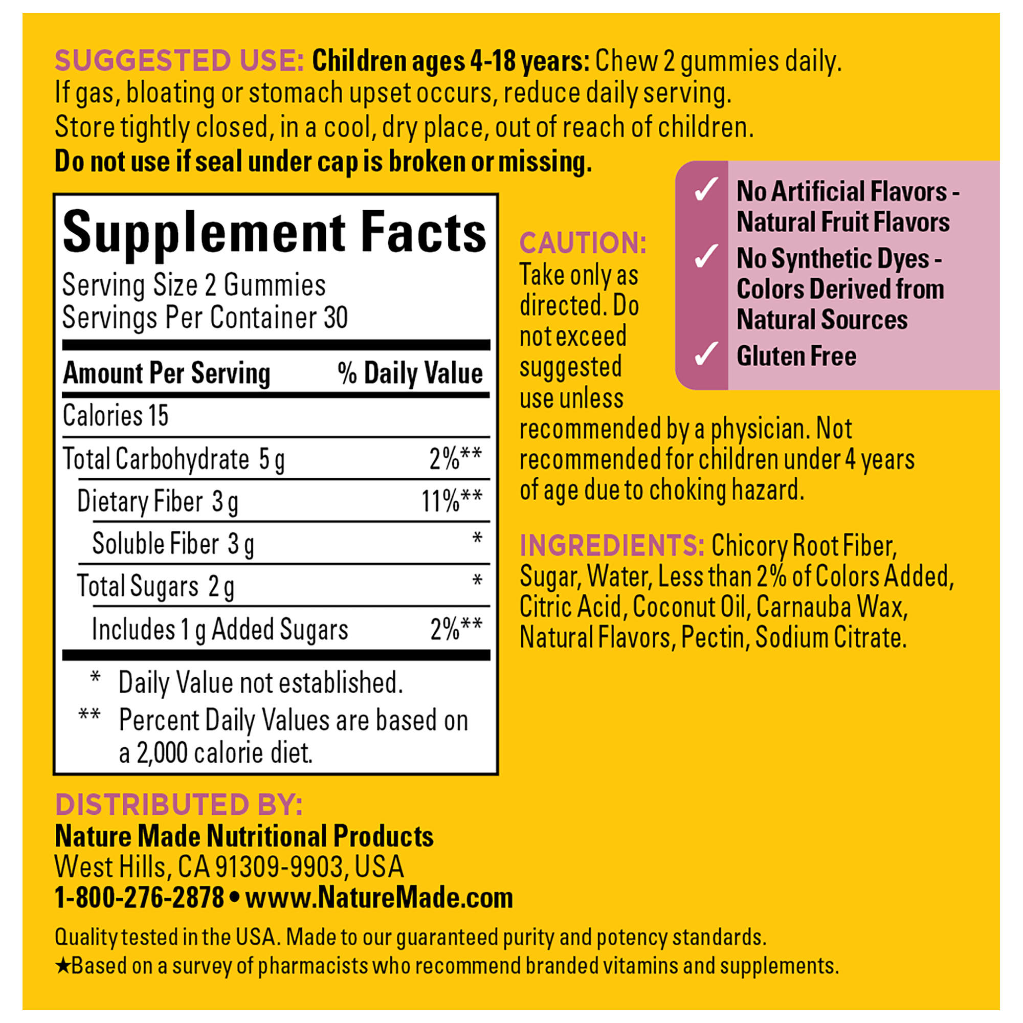 Product Ingredients Callout