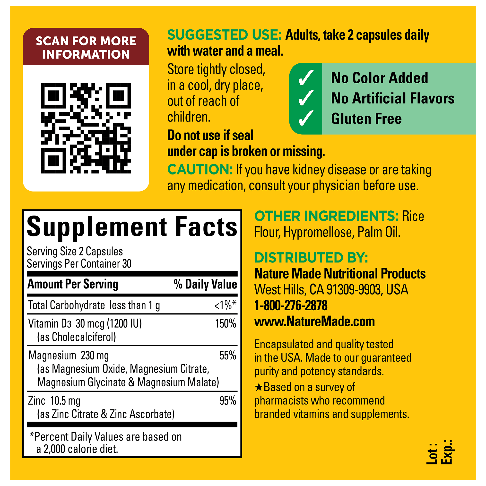 Product Ingredients Callout