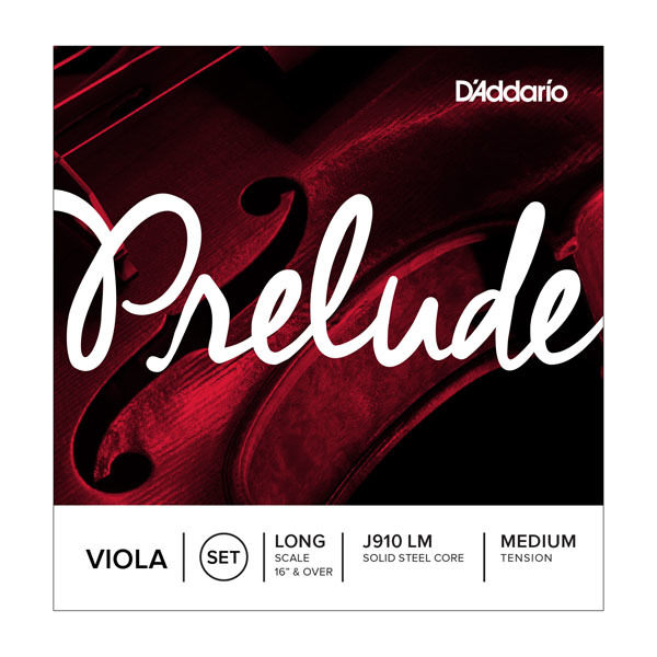 D'Addario Prelude Viola String Set in action