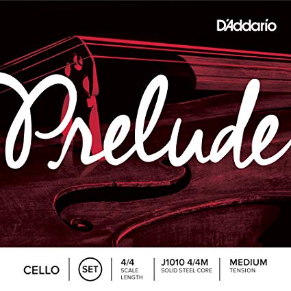 D'Addario Prelude Cello String Set in action