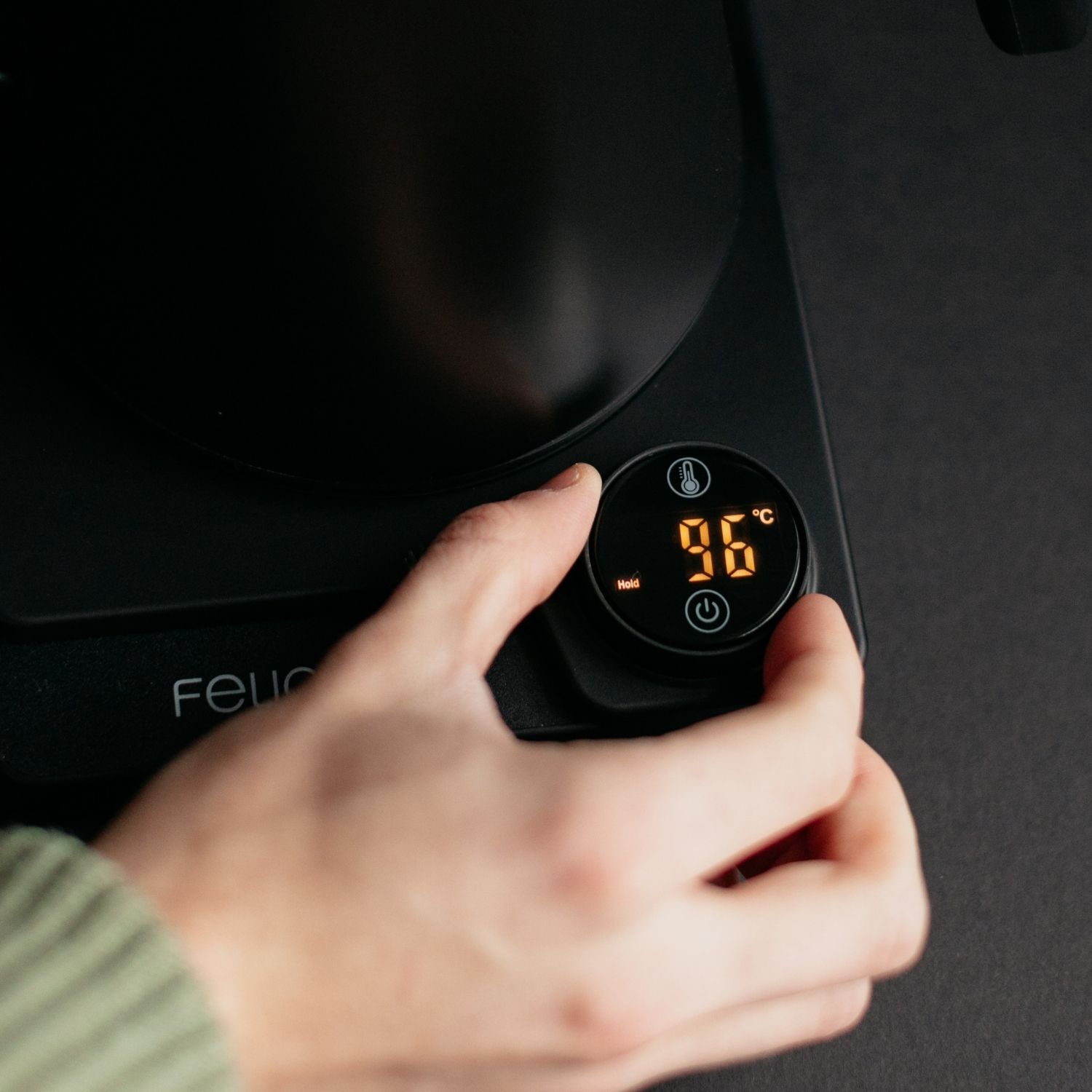 Felicita Square Temperature Control Electric Kettle - The Fine
