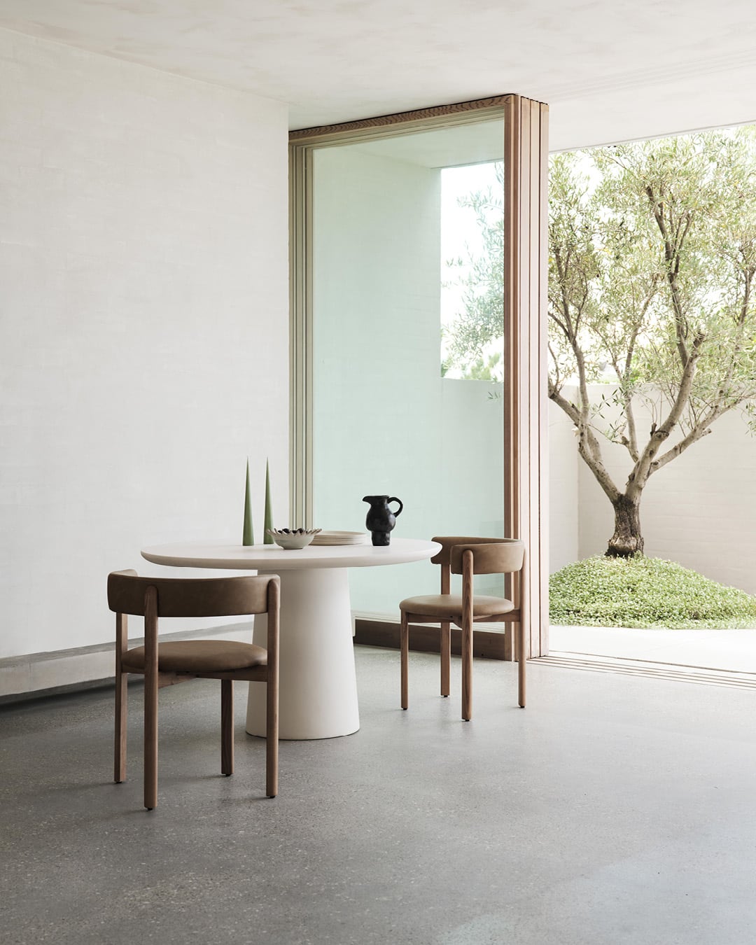 Tan Bellino Dining Chair