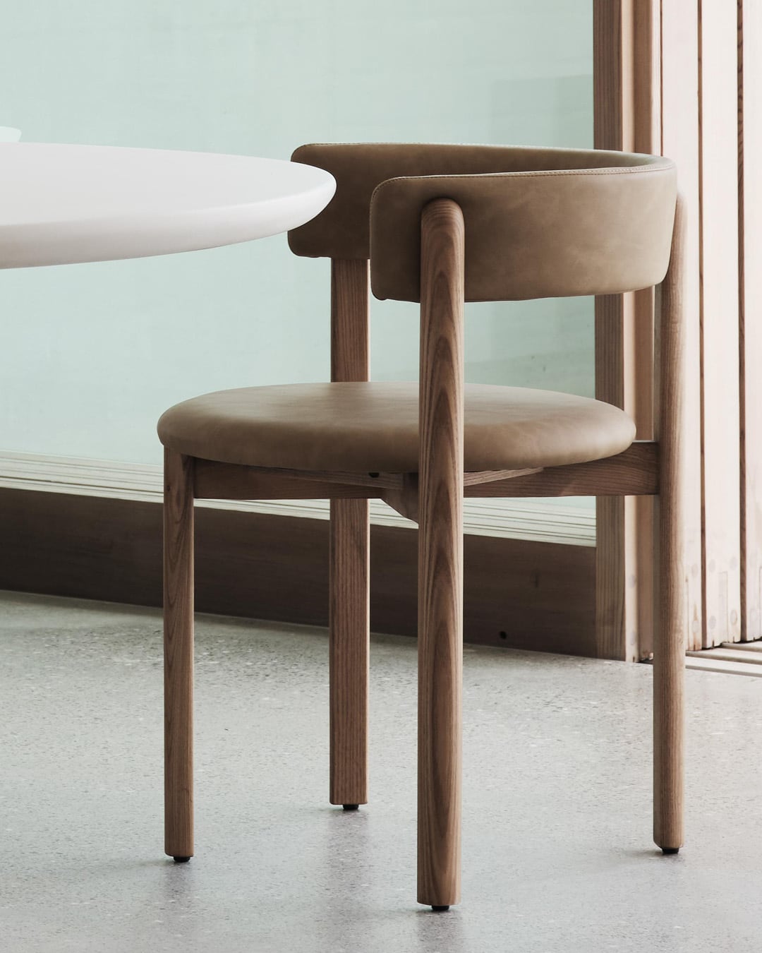 Tan Bellino Dining Chair