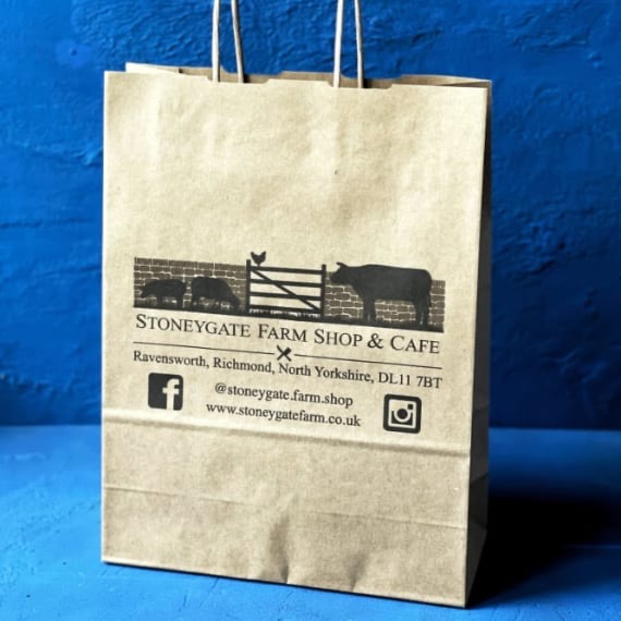 Printed Bakery Bags - Stonygate Farm Shop