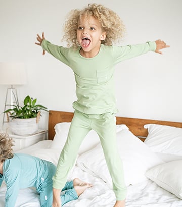 Bamboo kids pyjamas sale