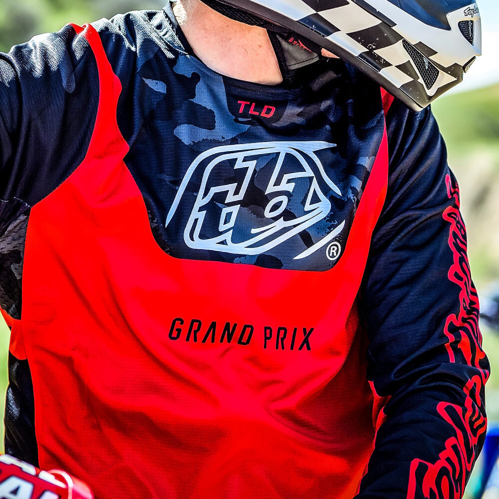 Troy Lee Designs GP Jersey Icon, Navy / Small