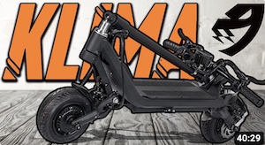Ride and Glide of the KLIMA MAX