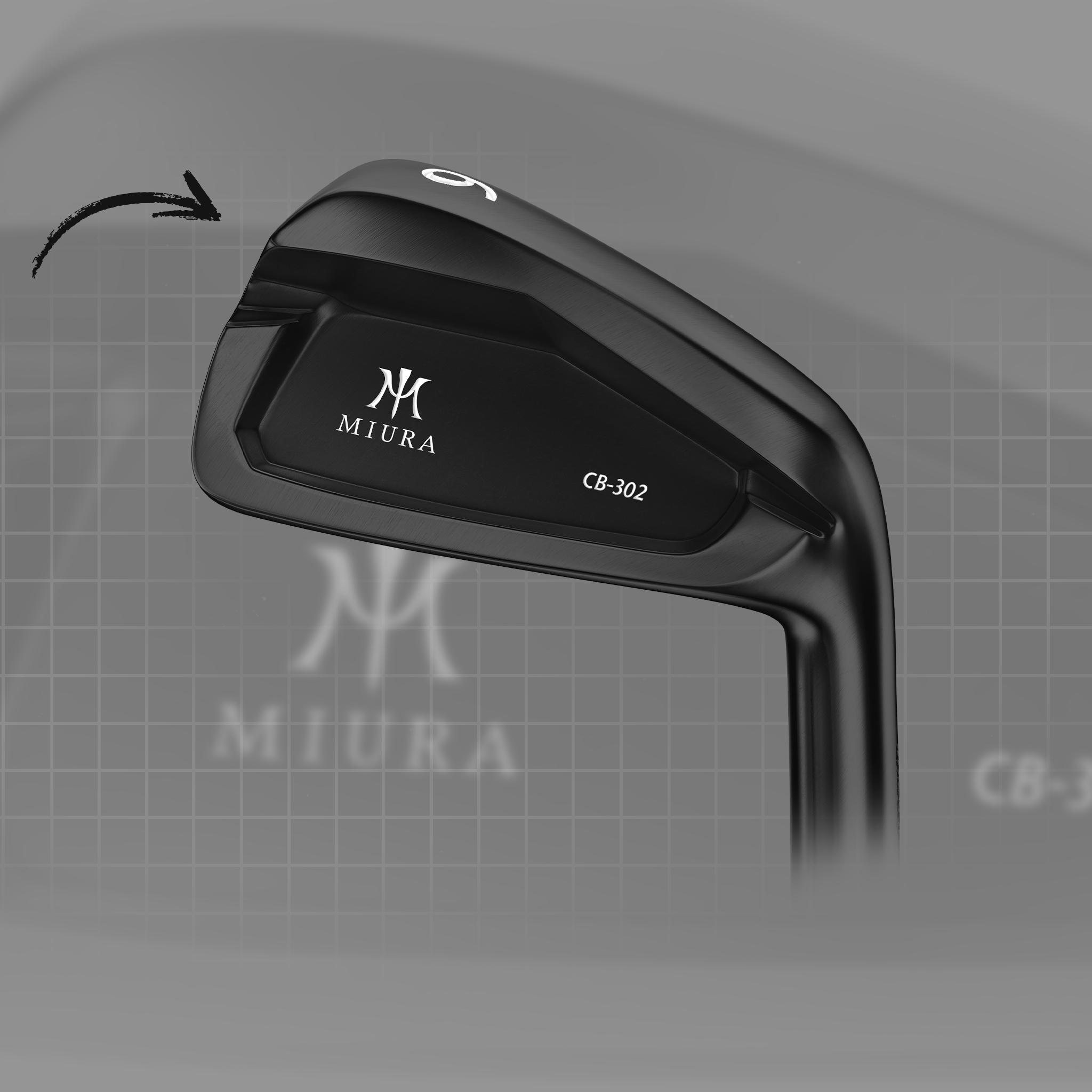 CB-302 QPQ | Miura Golf - Irons
