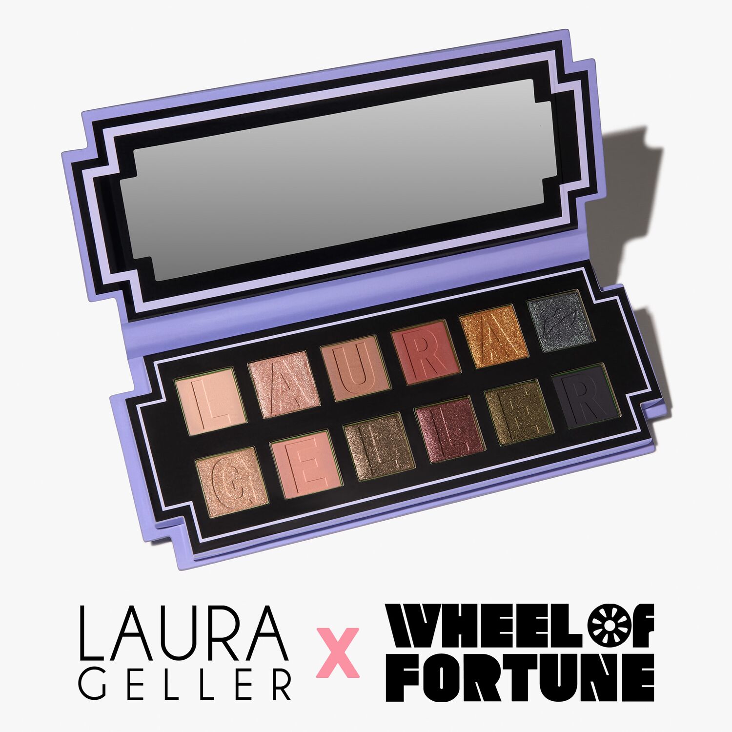 Laura Geller New York Baked Eyeshadow Quad, Tropic Hues | Crease & Smudge Proof | 4 Pigmented Eyeshadows Blendable Natural Look